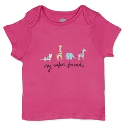 mothercare Infant Boys Pink Typography Printed Envelope Neck Pure Cotton T-shirt-picture-38