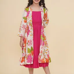 Bitiya by Bhama Floral Print Fit & Flare Maxi Dress image 2