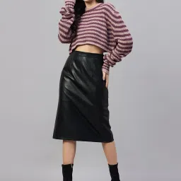 Club York Pink Striped Sweater image 5