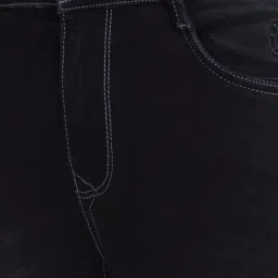 Parx Black Skinny Fit Jeans image 5