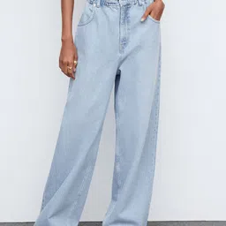 MANGO Women Slouchy Fit High-Rise Jeans-image-36