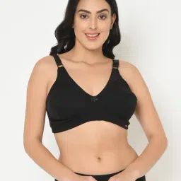 Curvy Love Black Wireless Non Padded Everyday Bra-picture-20