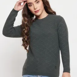 Duke Green Argyle Pattern Pullover-image-98