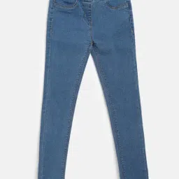 Tales & Stories Kids Blue Slim Fit Jeans-picture-13