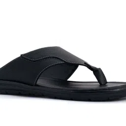 khadim Khadim's Men's Black Thong Sandals image 4