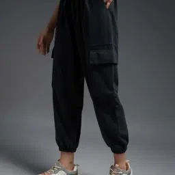 MKH Grey Regular Fit Trackpants image 3