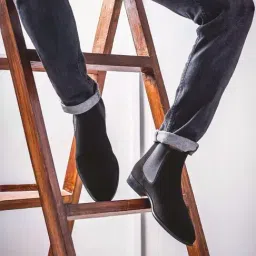 Saint G Men's Grimaldi Black Chelsea Boots-picture-30