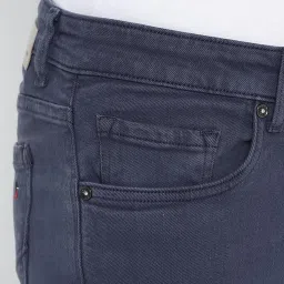 Louis Philippe Jeans Blue Cotton Slim Fit Jeans image 5