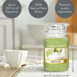 Yankee Candle Green Original Large Jar Scented Candle image 3