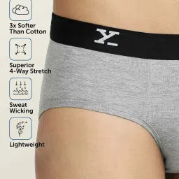 XYXX Light Grey Briefs image 5
