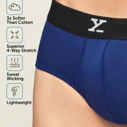 XYXX Multicolor Briefs - Pack of 3 image 5