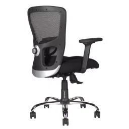 HUMAN METHOD VIBE PRO Series Premium Office & Study Chair Ergonomic Breathable Mesh Mid Back Black, HMVS02-PR01-picture-44