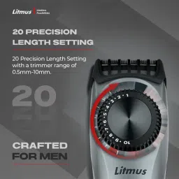 Litmus CT-100 Beard & Body Trimmer (Black) image 2
