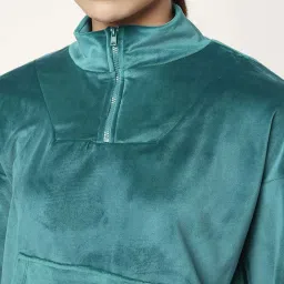 Ajile by Pantaloons Green Cotton Jacket image 5