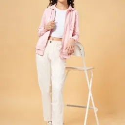 Honey by Pantaloons Pink Cotton Printed Sweatshirt image 5