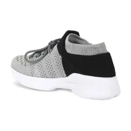 khadim Pro by Khadim's Men's Grey Running Shoes image 5