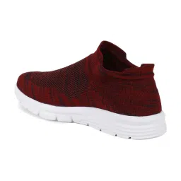 khadim Pro by Khadim's Men's Maroon Running Shoes image 5