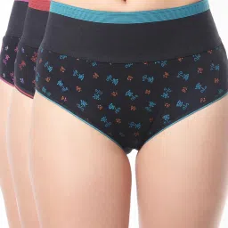 Lady Lyka Multicolor Hipster Panty (Pack of 3) image 1