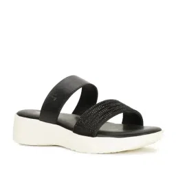 Bata Comfit by Bata Women's ARCHIE E 24 Black Casual Sandals-picture-28