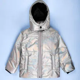 Kiddopanti Girls Multicolor Regular Fit Jacket-image-16