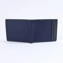 police accessories Police Men Leather Solid Black Wallet image 5