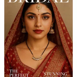 VIEN Gold-Plated Zircon Mangalsutra image 2