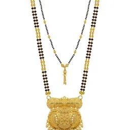 Bhanu diam Women Gold Mangalsutra-image-60