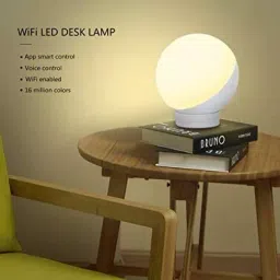 OKOS Dimmable Smart Table Lamp White for Home and Office image 5