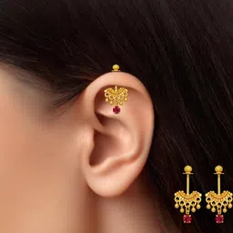 arch fashion Gold-Plated Brass Earrings-picture-40