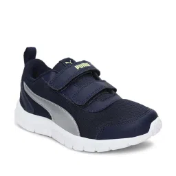 Puma Kids Racer PS IDP Peacoat & Silver Sneakers image 2