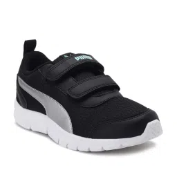 Puma Kids Racer PS IDP Black & Aruba Blue Sneakers image 2