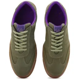 Rare Rabbit Men's Green Sneakers image 3