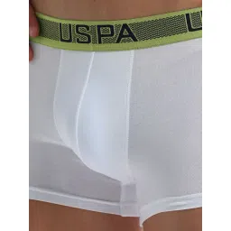 U.S. Polo Assn. White Regular Fit Trunks image 4