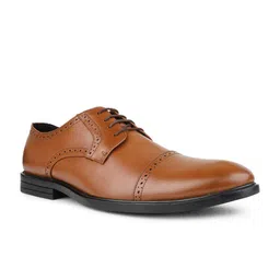 PRIVO by Inc.5 Men Leather Formal Derbys Shoes-image-51