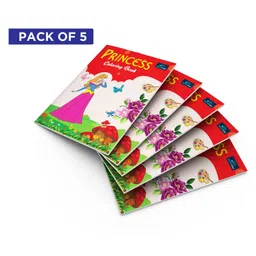 book ford publications Princess Coloring Book Pack Of 5 - English-picture-20