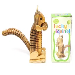 Desi Karigar Wooden Squirrel Toy-image-81