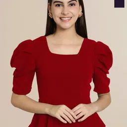 Tromko Puff Sleeve Top-picture-33