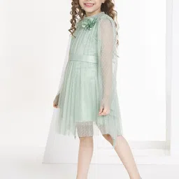 Peppermint Girls Net Fit and Flare Dress image 4