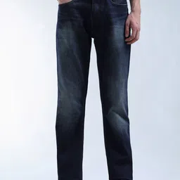 Flying Machine Men Bootcut Mid-Rise Heavy Fade Jeans-picture-23