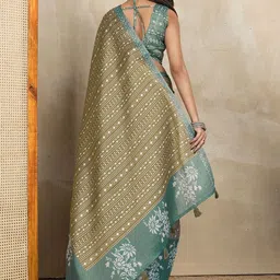Jinal & Jinal Printed Art Silk Saree image 4