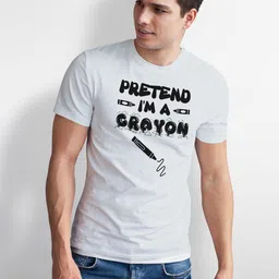 Seekbuylove Typography Printed Pure Cotton Bio Finish T-shirt-picture-27