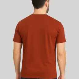 SUN 'N' SUMMER Typography Printed Round Neck Short Sleeves Cotton T-shirt image 3