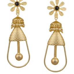 piah Gold-Plated Brass Earrings-picture-31