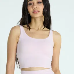 CAVA Women Solid Cotton Aerial Tank Top image 1