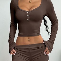 JC Mode Scoop Neck Top With Shorts Co-Ords-picture-37