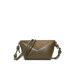 Call It Spring Chlo Womens Khaki Cross Body Bag-image-56