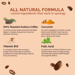 Wellbeing Nutrition Melts Energy Mocha | Arabica Coffee, CurcuWIN®, Folate and Vitamin B12 for Sustained Energy, Enhanced Focus & Improved Cognitive Health | Chocolate (15 Oral Thin Strips) image 5