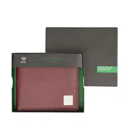 United Colors of Benetton Men Leather Two Fold Wallet-picture-34