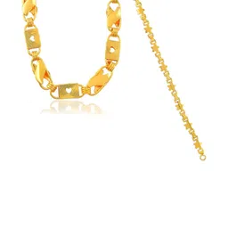 MEMOIR Unisex Brass Gold-Plated Chain image 2