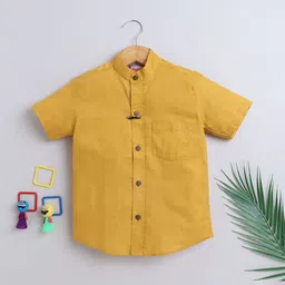 BAATCHEET Boys Opaque Party Shirt-image-66